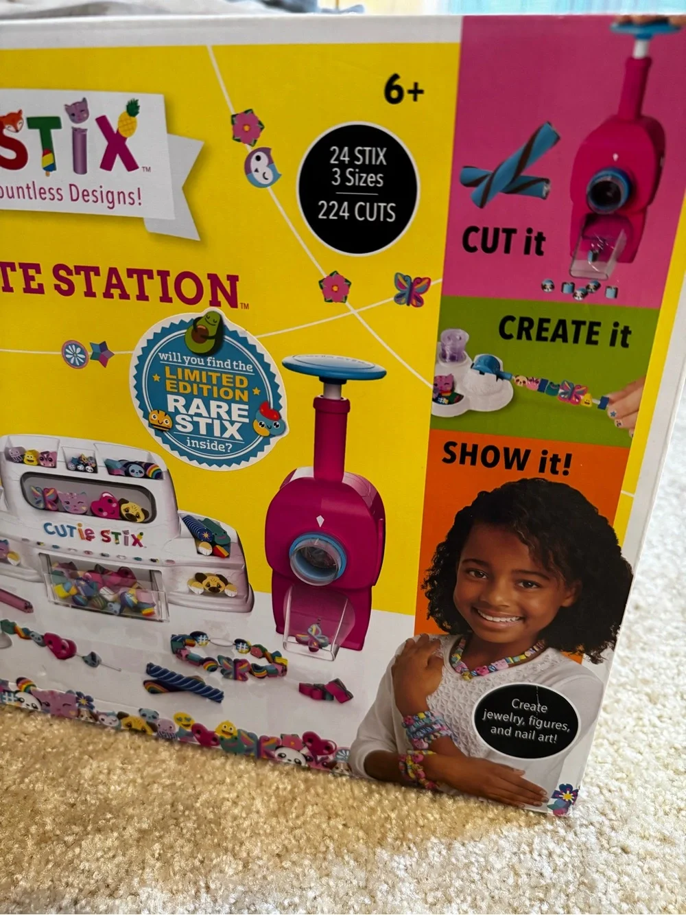 NWT - Cut & Create Station - Pink Craft Kit for Kids